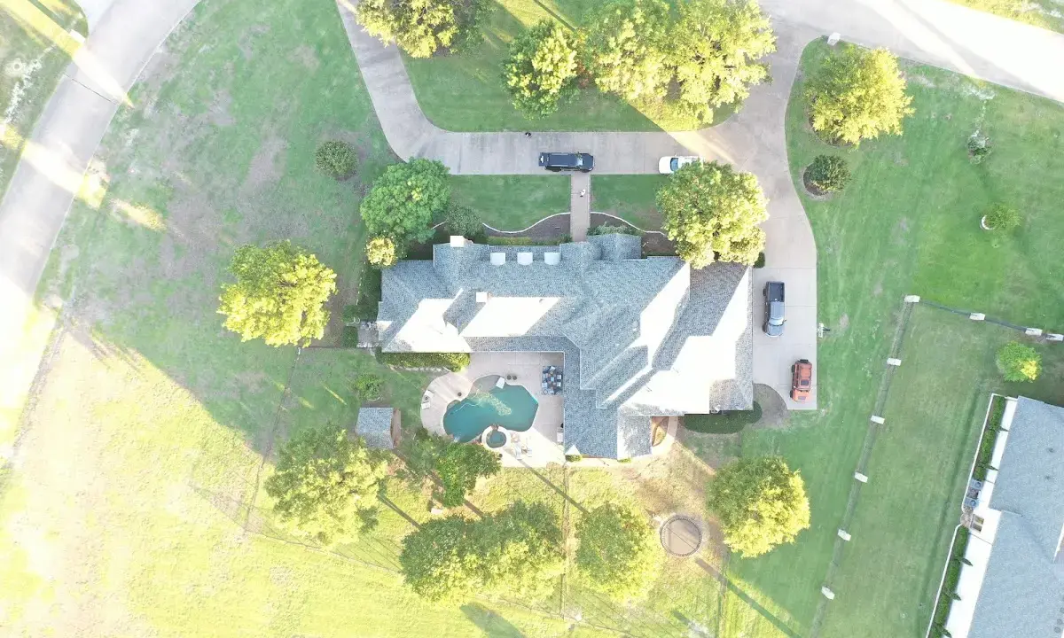 New shingle roof installation on a home in Lake San Marcos